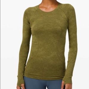 Lululemon Swiftly Tech Long Sleeve- green